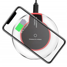 Load image into Gallery viewer, Wireless charger pad with LED circle, 10W with one charging coil