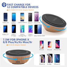 Load image into Gallery viewer, Twisty 10W Wireless Charging Pad and Adjustable Stand, built in one charging coil