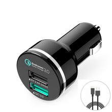 Load image into Gallery viewer, 18W Quick Charge 3.0 (QC 2.0 Compatible) USB Smart Charging Adapter